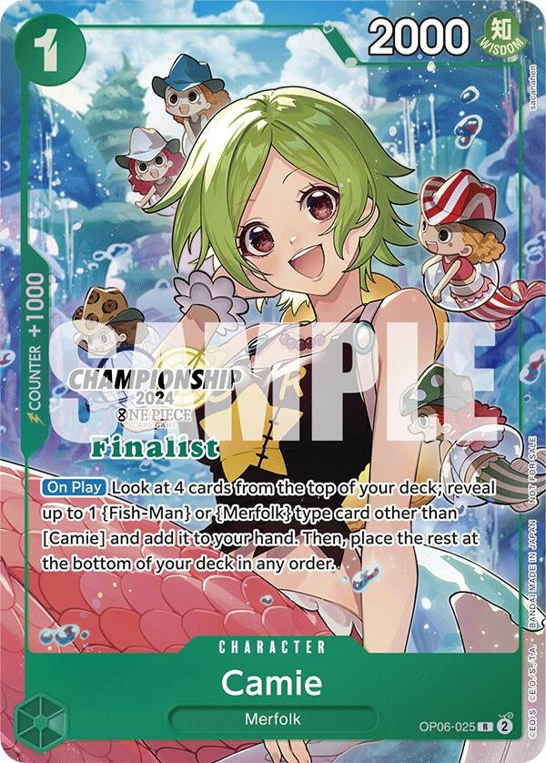 Image for Camie (Championship 2024 Finalist Card Set) (OP06-025) - One Piece Card Game
