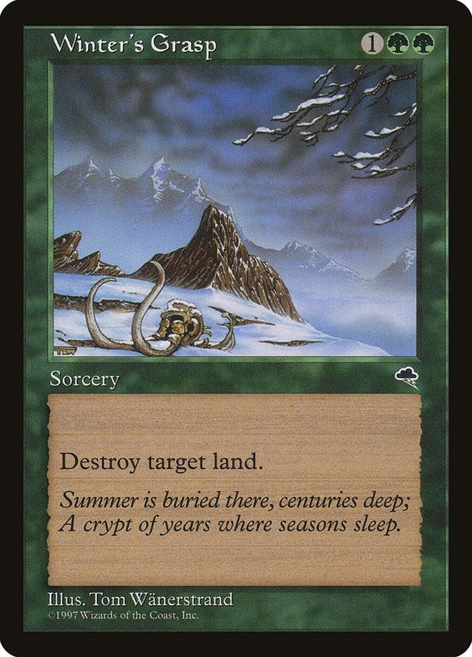 Image for Winter's Grasp (265) - Magic: The Gathering