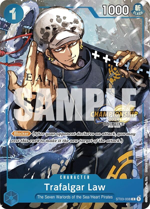 Image for Trafalgar Law - ST03-008 (CS 2024 Event Pack) (ST03-008) - One Piece Card Game