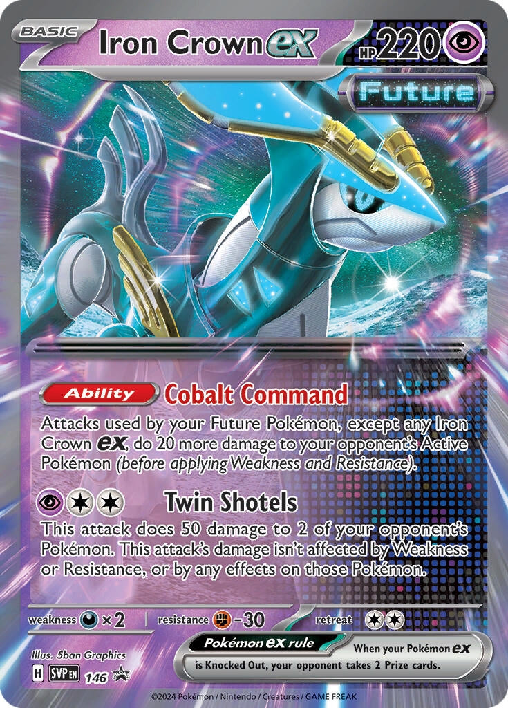 Image for Iron Crown ex - 146 (146) - Pokemon