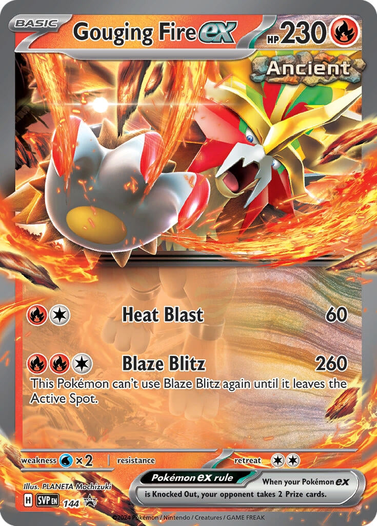 Image for Gouging Fire ex - 144 (144) - Pokemon