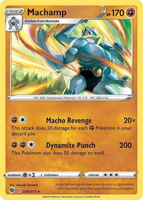 Image for Machamp (26/73) - Pokemon