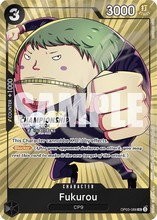 Image for Fukurou (CS 2024 Celebration Pack) (OP03-088) - One Piece Card Game
