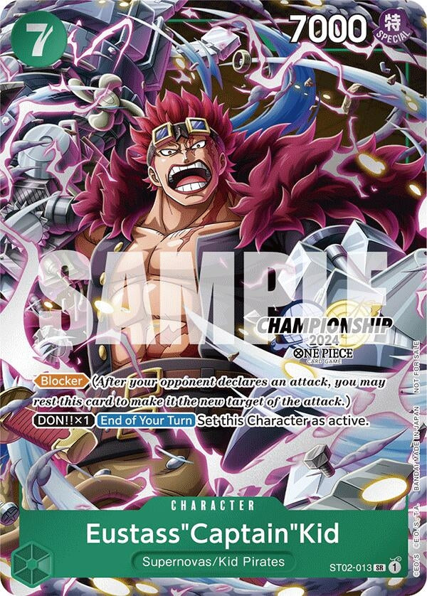Image for Eustass"Captain"Kid (CS 2024 Celebration Pack) (ST02-013) - One Piece Card Game