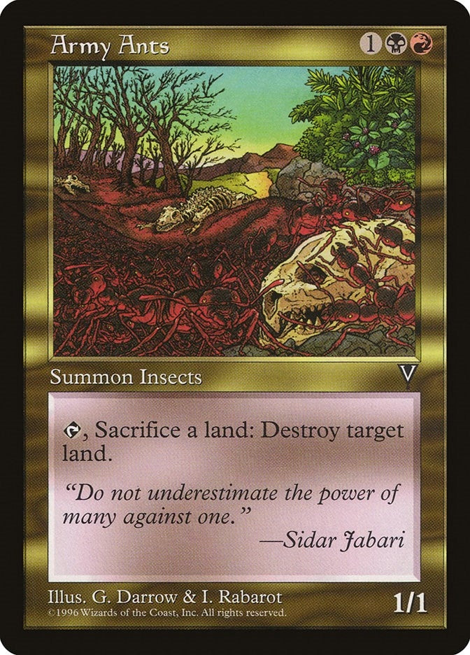 Image for Army Ants - Magic: The Gathering