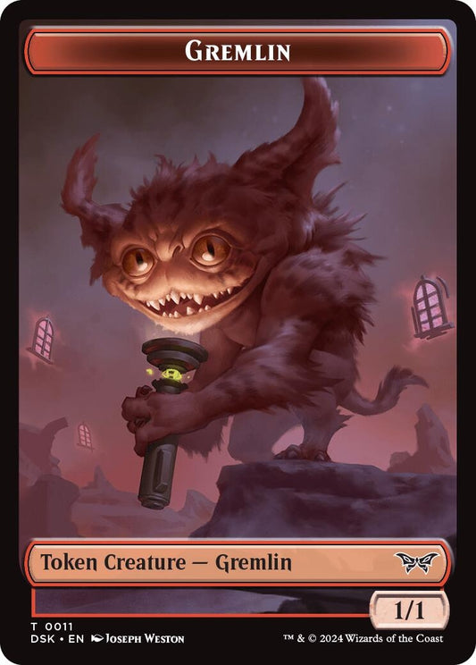 Image for Gremlin // Manifest Double-Sided Token (11 // 18) - Magic: The Gathering