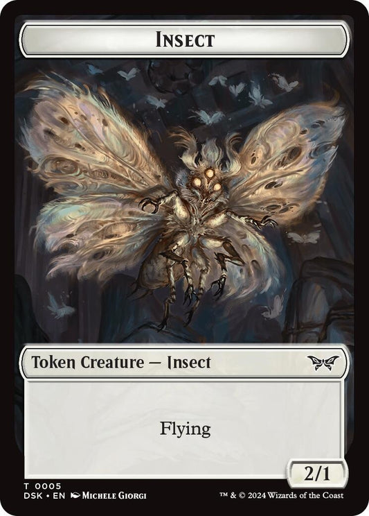 Image for Insect (0005) Token (5) - Magic: The Gathering