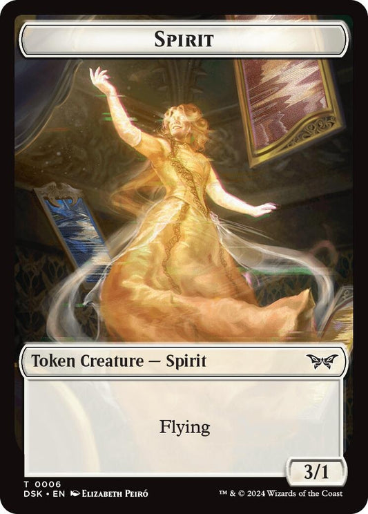 Image for Spirit (0006) Token (6) - Magic: The Gathering