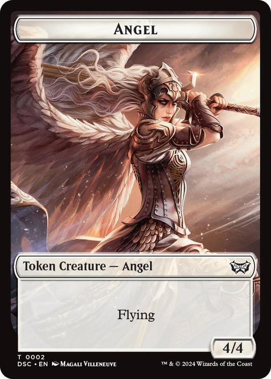Angel // Glimmer Double-Sided Token (2 // 4)