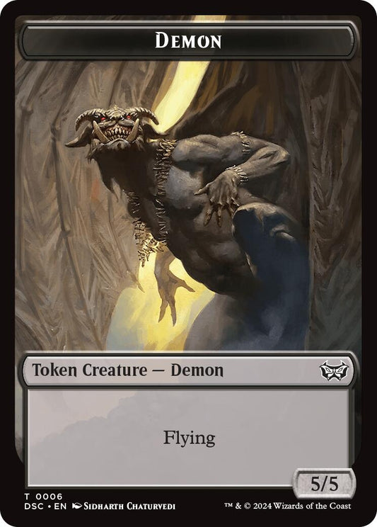 Image for Demon // Bird Double-Sided Token (6 // 5) - Magic: The Gathering