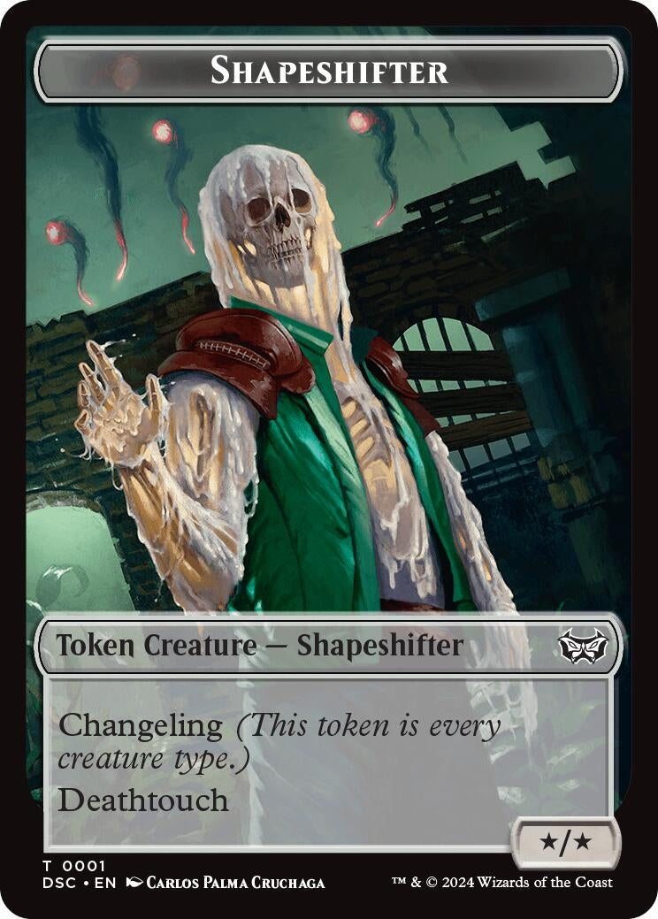 Image for Shapeshifter // Insect (0022) Double-Sided Token (1 // 22) - Magic: The Gathering
