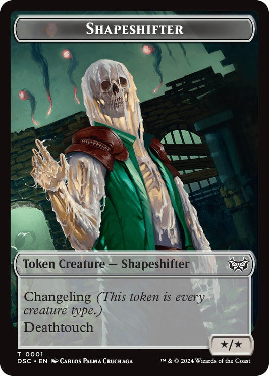 Image for Shapeshifter // Insect (0022) Double-Sided Token (1 // 22) - Magic: The Gathering