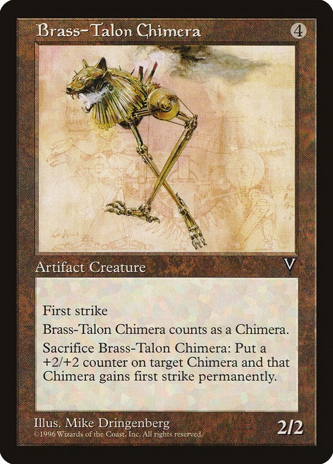 Image for Brass-Talon Chimera (142) - Magic: The Gathering