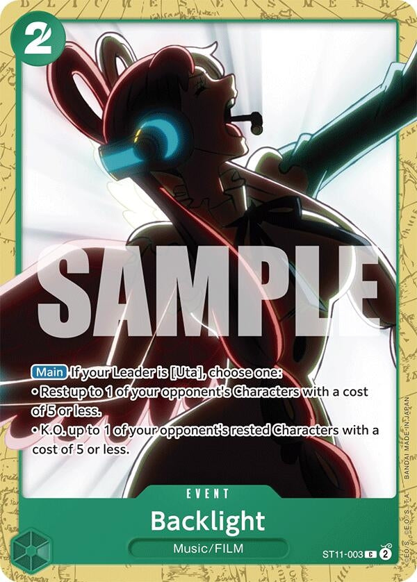 Image for Backlight (ST11-003) - One Piece Card Game