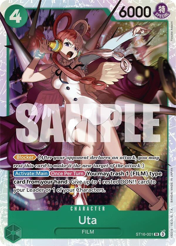 Image for Uta (ST16-001) (ST16-001) - One Piece Card Game
