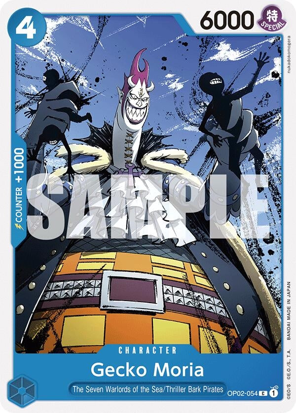 Image for Gecko Moria (OP02-054) (OP02-054) - One Piece Card Game