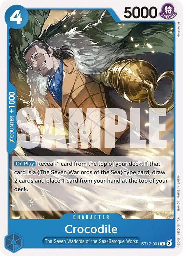 Image for Crocodile (ST17-001) - One Piece Card Game