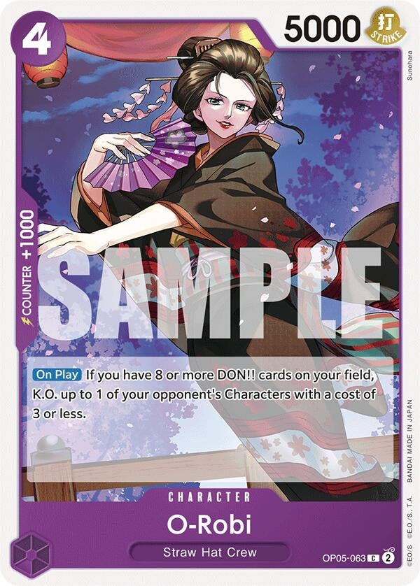 Image for O-Robi (OP05-063) - One Piece Card Game