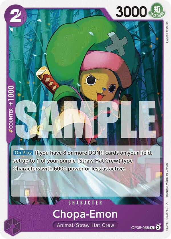 Image for Chopa-Emon (OP05-068) - One Piece Card Game