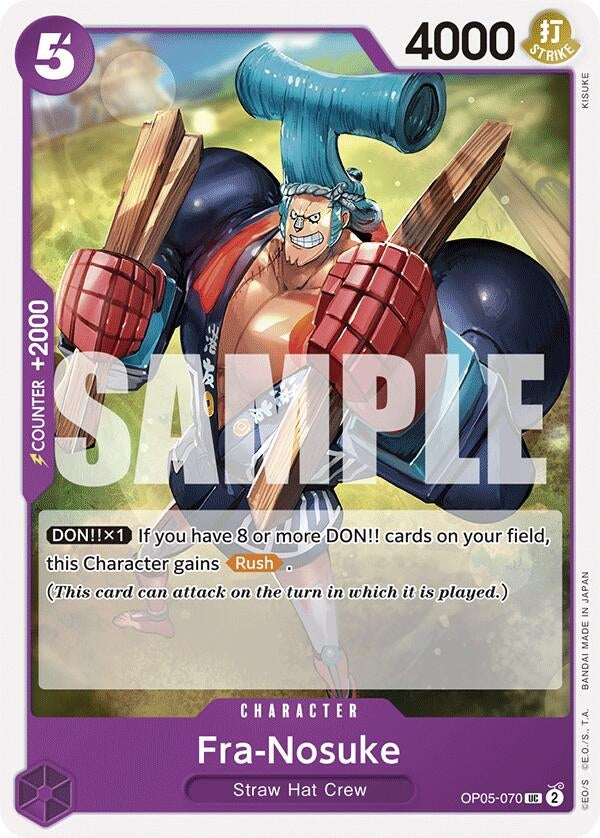 Image for Fra-Nosuke (OP05-070) - One Piece Card Game