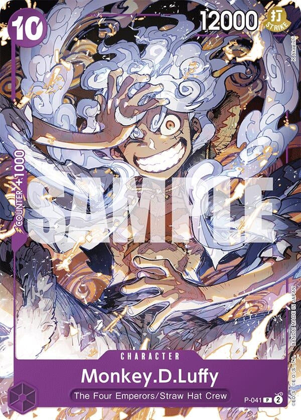 Image for Monkey.D.Luffy (P-041) (P-041) - One Piece Card Game