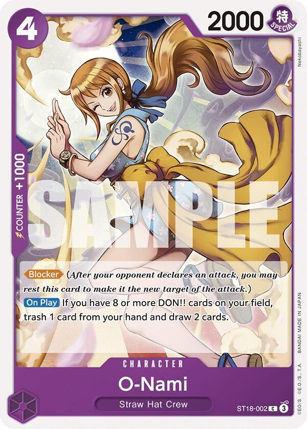 Image for O-Nami (ST18-002) - One Piece Card Game
