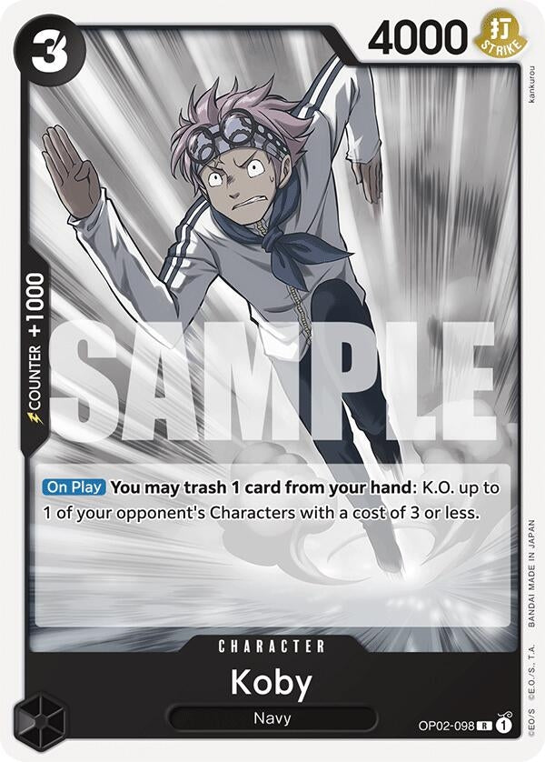 Image for Koby (OP02-098) - One Piece Card Game