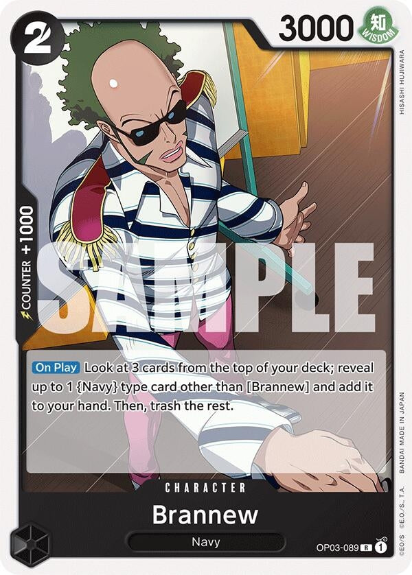 Image for Brannew (OP03-089) - One Piece Card Game