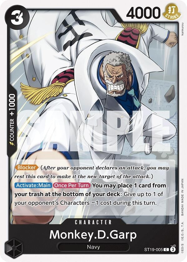 Image for Monkey.D.Garp (ST19-005) - One Piece Card Game