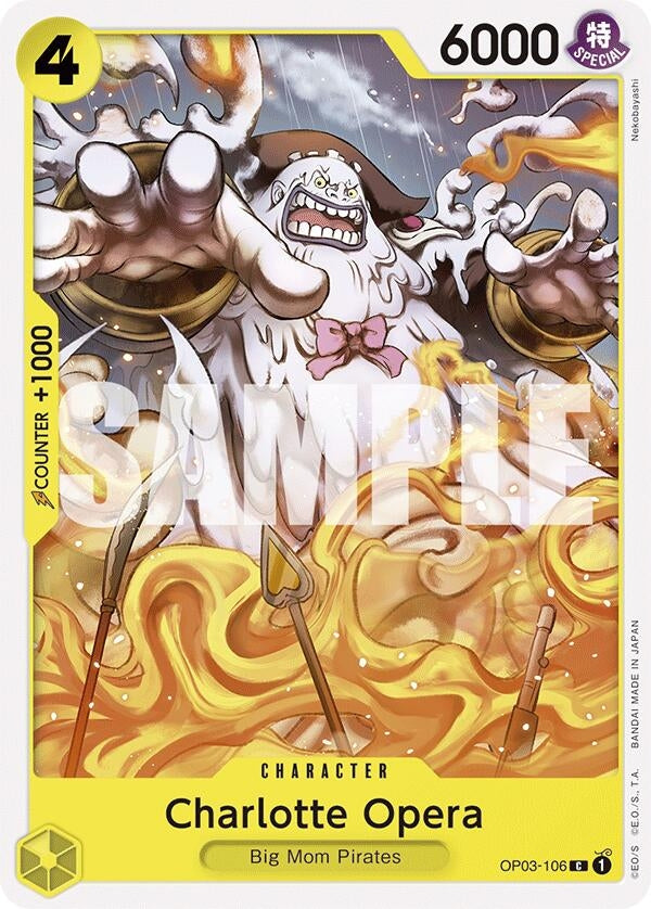 Image for Charlotte Opera (OP03-106) - One Piece Card Game
