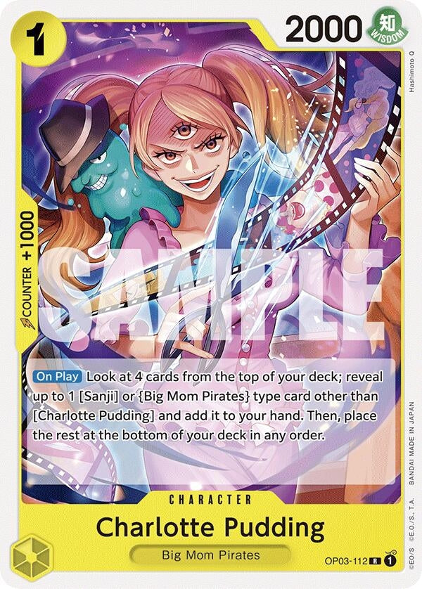Image for Charlotte Pudding (OP03-112) (OP03-112) - One Piece Card Game