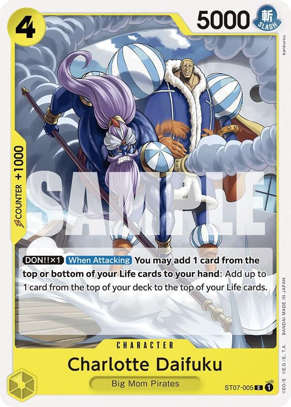Image for Charlotte Daifuku (ST07-005) - One Piece Card Game