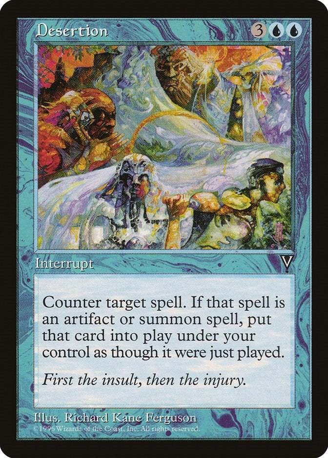 Image for Desertion - Magic: The Gathering
