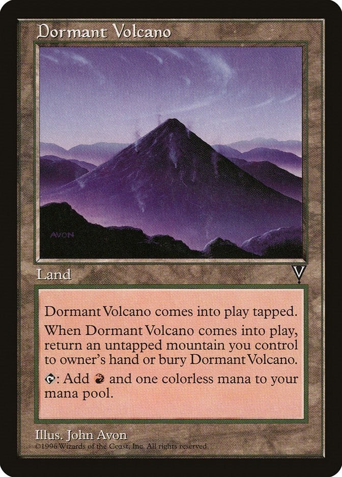 Image for Dormant Volcano - Magic: The Gathering