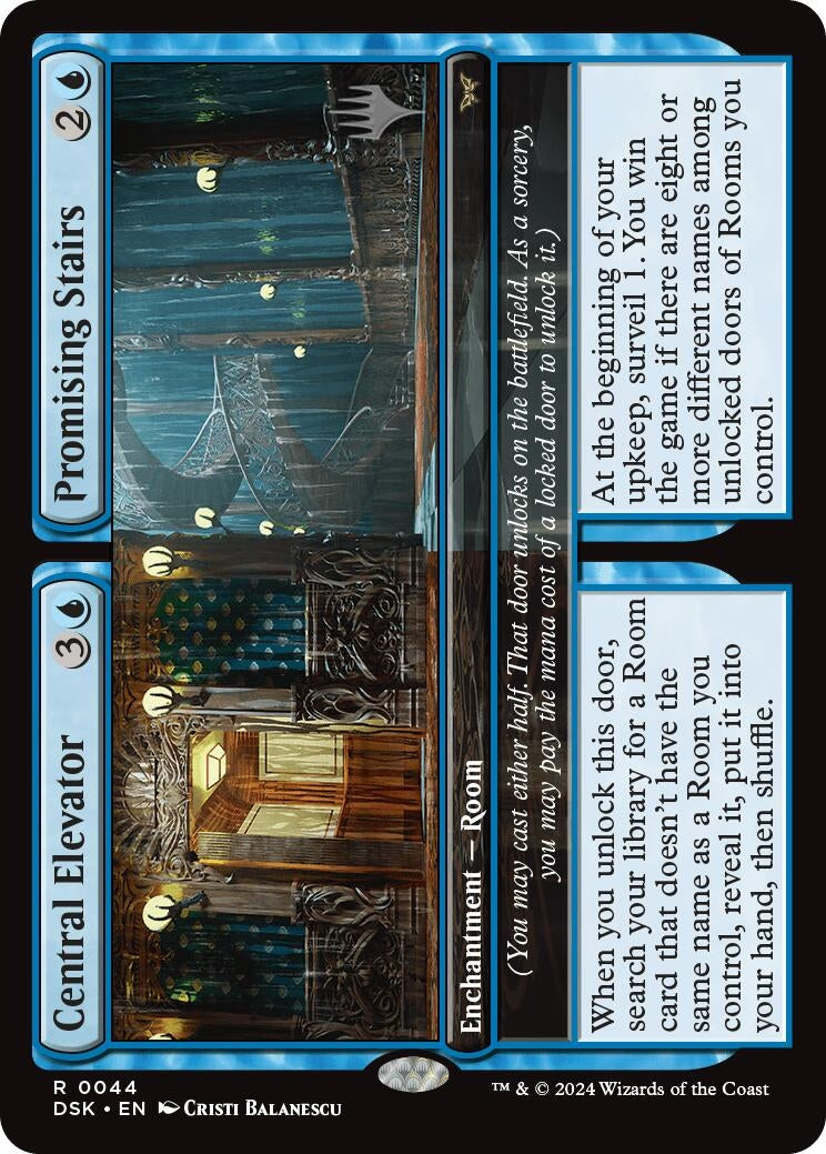 Image for Central Elevator // Promising Stairs (44) - Magic: The Gathering