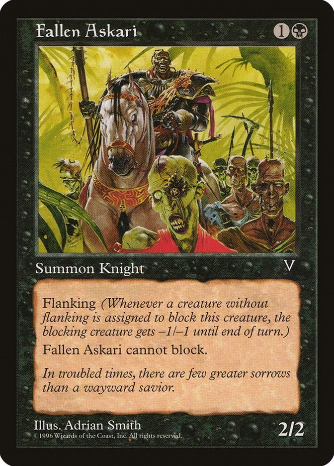 Image for Fallen Askari - Magic: The Gathering