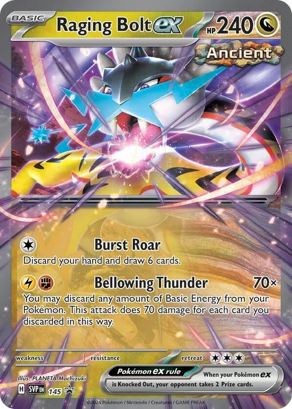 Image for Raging Bolt ex - 145 (145) - Pokemon