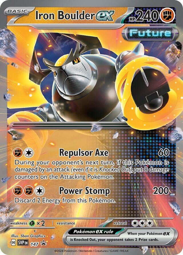 Image for Iron Boulder ex - 147 (147) - Pokemon