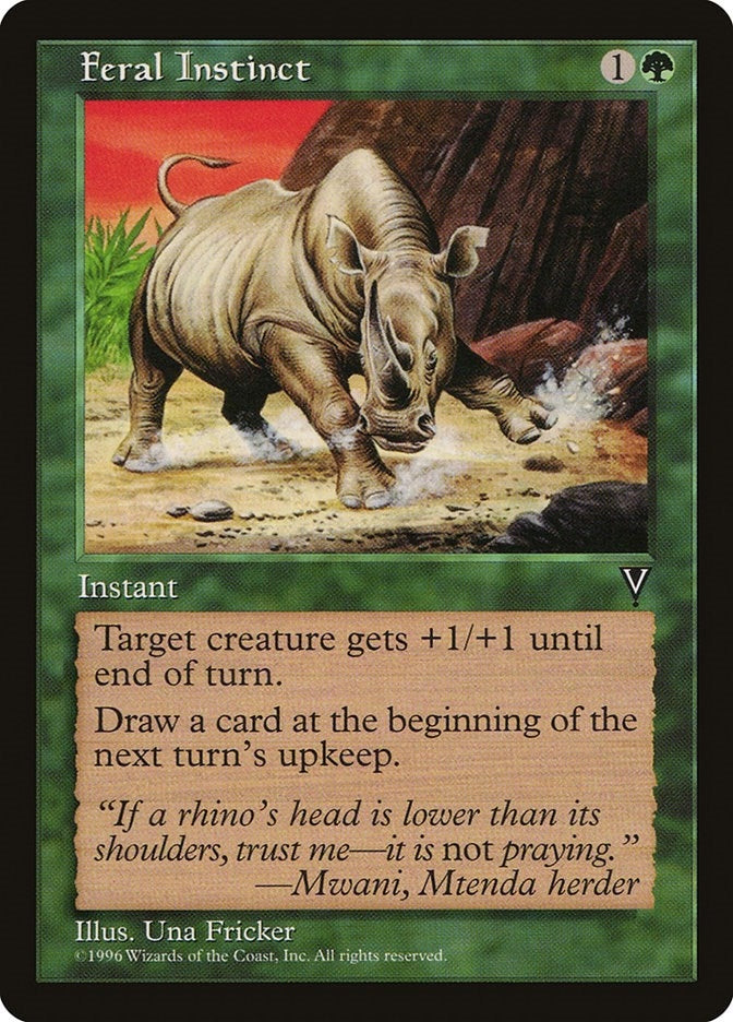Image for Feral Instinct - Magic: The Gathering