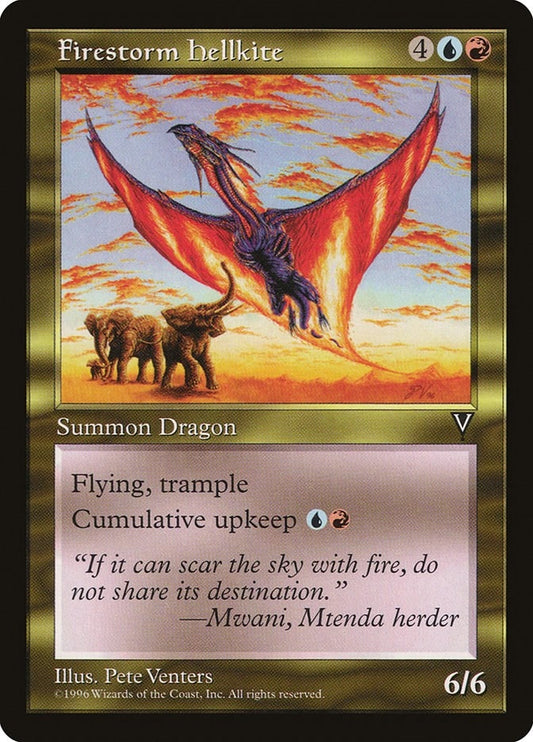 Image for Firestorm Hellkite - Magic: The Gathering