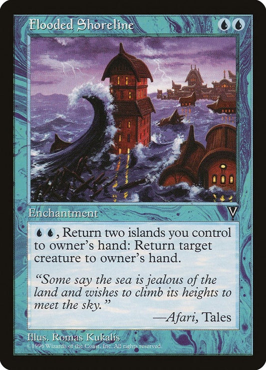 Image for Flooded Shoreline - Magic: The Gathering