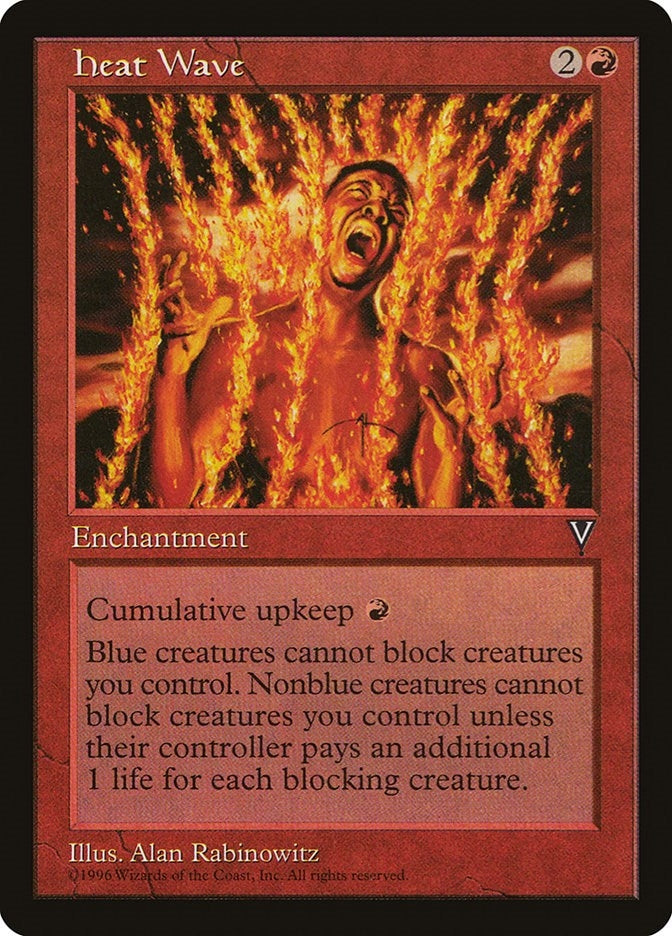 Image for Heat Wave - Magic: The Gathering