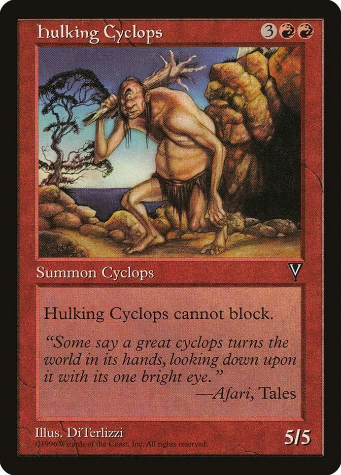 Image for Hulking Cyclops - Magic: The Gathering