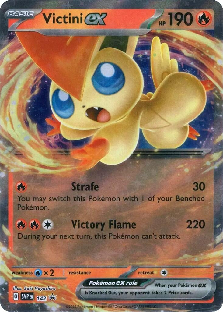 Image for Victini ex - 142 (142) - Pokemon