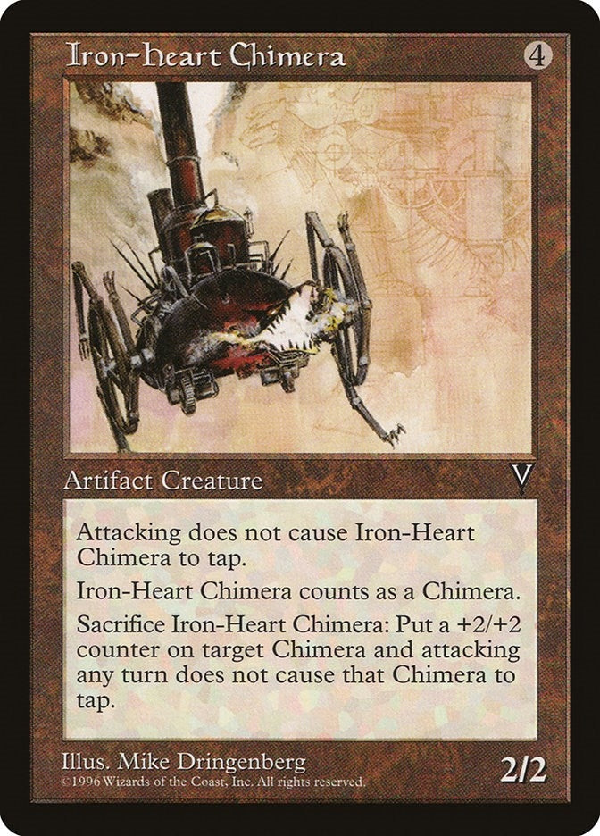 Image for Iron-Heart Chimera - Magic: The Gathering