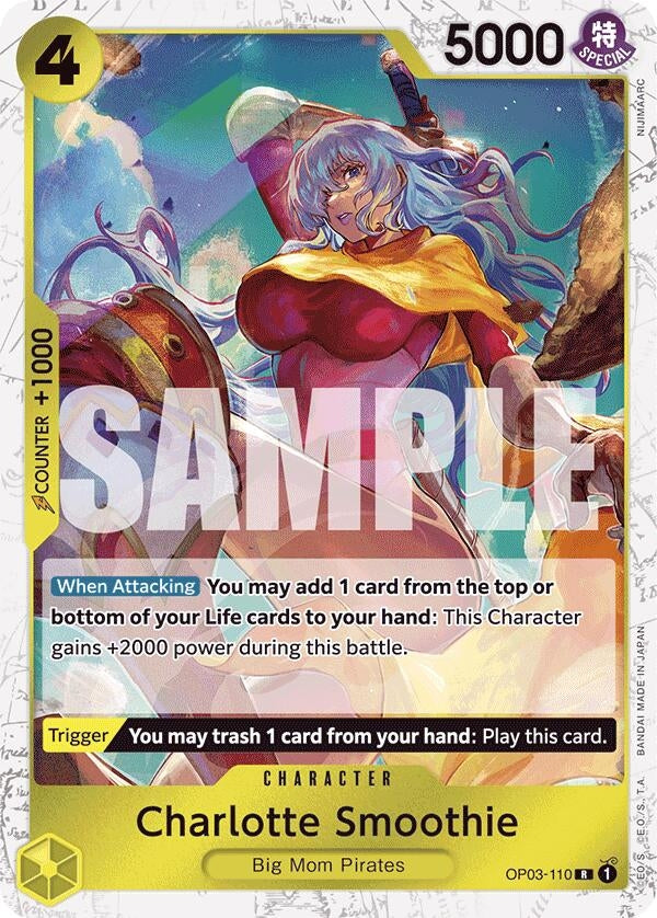Image for Charlotte Smoothie (Jolly Roger Foil) (OP03-110) - One Piece Card Game