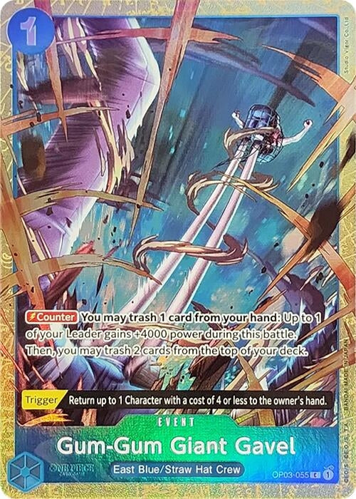 Image for Gum-Gum Giant Gavel (Premium Card Collection -Best Selection Vol. 2-) (OP03-055) - One Piece Card Game
