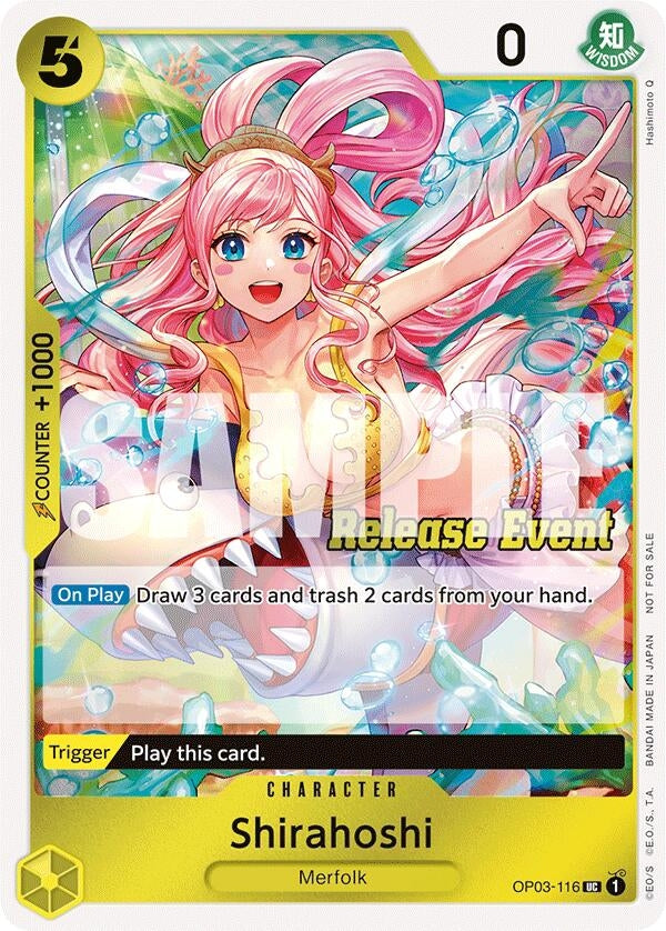 Image for Shirahoshi (ST15 - ST20 Release Event Winner Pack) (OP03-116) - One Piece Card Game