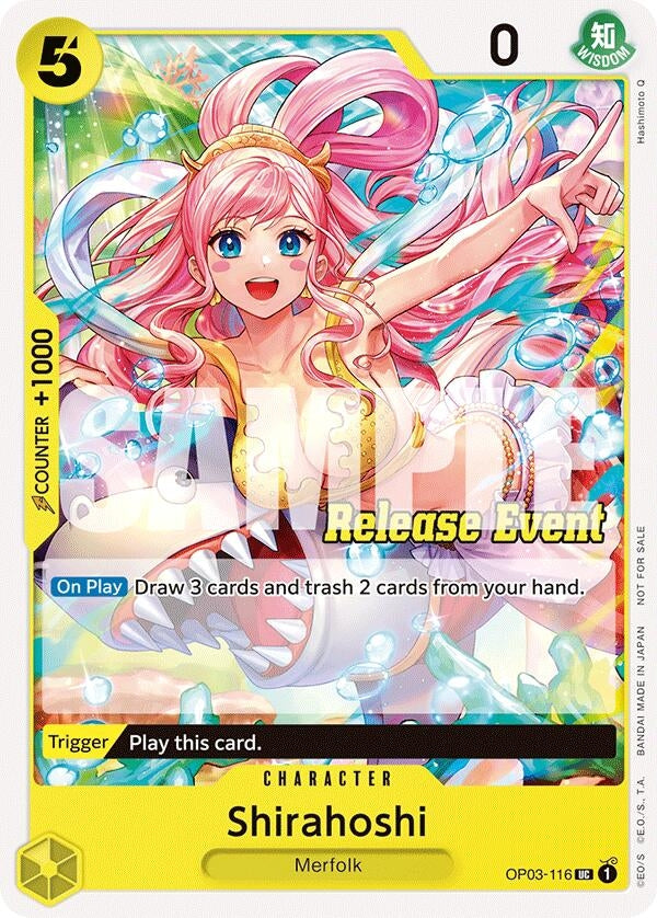 Image for Shirahoshi (ST15 - ST20 Release Event Pack) (OP03-116) - One Piece Card Game
