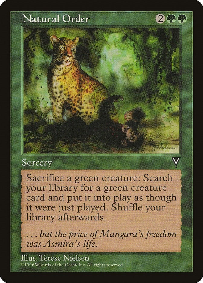 Image for Natural Order - Magic: The Gathering